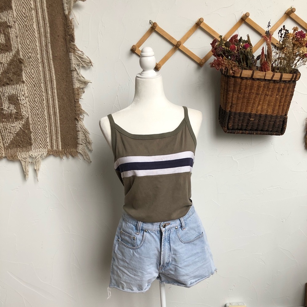 🌻Striped Detailed Tanktop